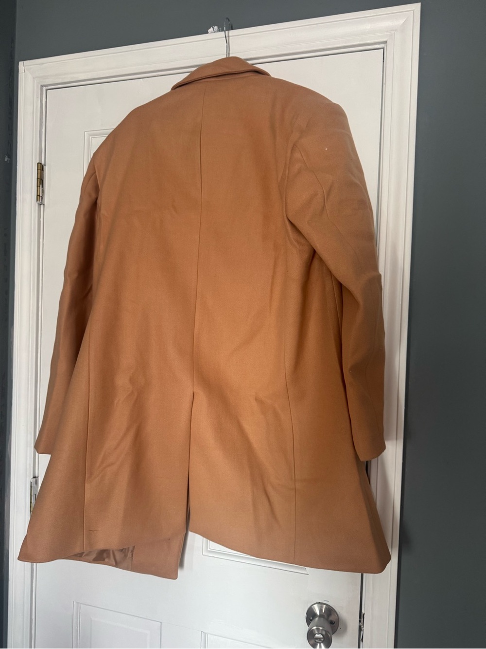 Women's Camel Coat - Picture 3 of 3